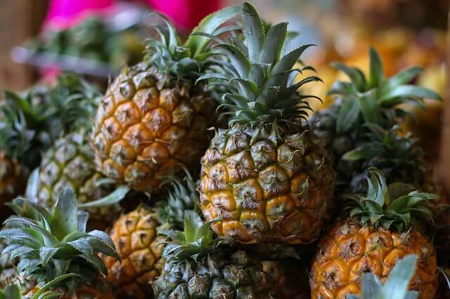 Pineapple known as Bhuikathar in Nepali have exceptional juiciness that balances the tastes of sweet and tart